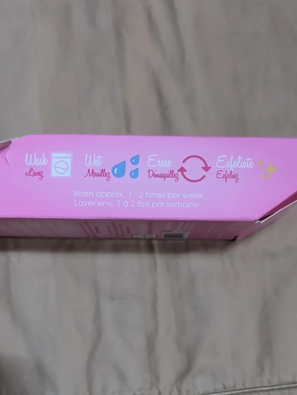 Original MakeUp Eraser Pink Makeup Remover Cloth